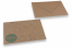 Birth announcement envelopes - Brown + baby blue | Bestbuyenvelopes.ie