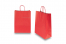 Paper carrier bags with twisted handles - red, 260 x 120 x 350 mm, 90 gsm | Bestbuyenvelopes.ie