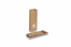 Block bottom paper bags brown - 70 x 40 x 205 mm with window, 100 ml | Bestbuyenvelopes.ie