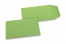 Coloured pocket envelopes - Apple green, 65 x 105 mm | Bestbuyenvelopes.ie