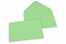 Coloured greeting card envelopes - pale green, 133 x 184 mm | Bestbuyenvelopes.ie