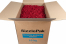 Shredded paper SizzlePak - Dark red (10 kg), 80 grams paper | Bestbuyenvelopes.ie