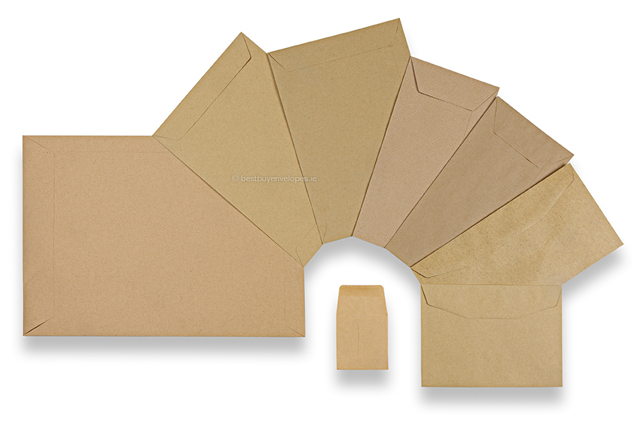 100 Glassine Envelopes 2 -1/2 x 4 -1/4 Inches (No.3 Size) - Side