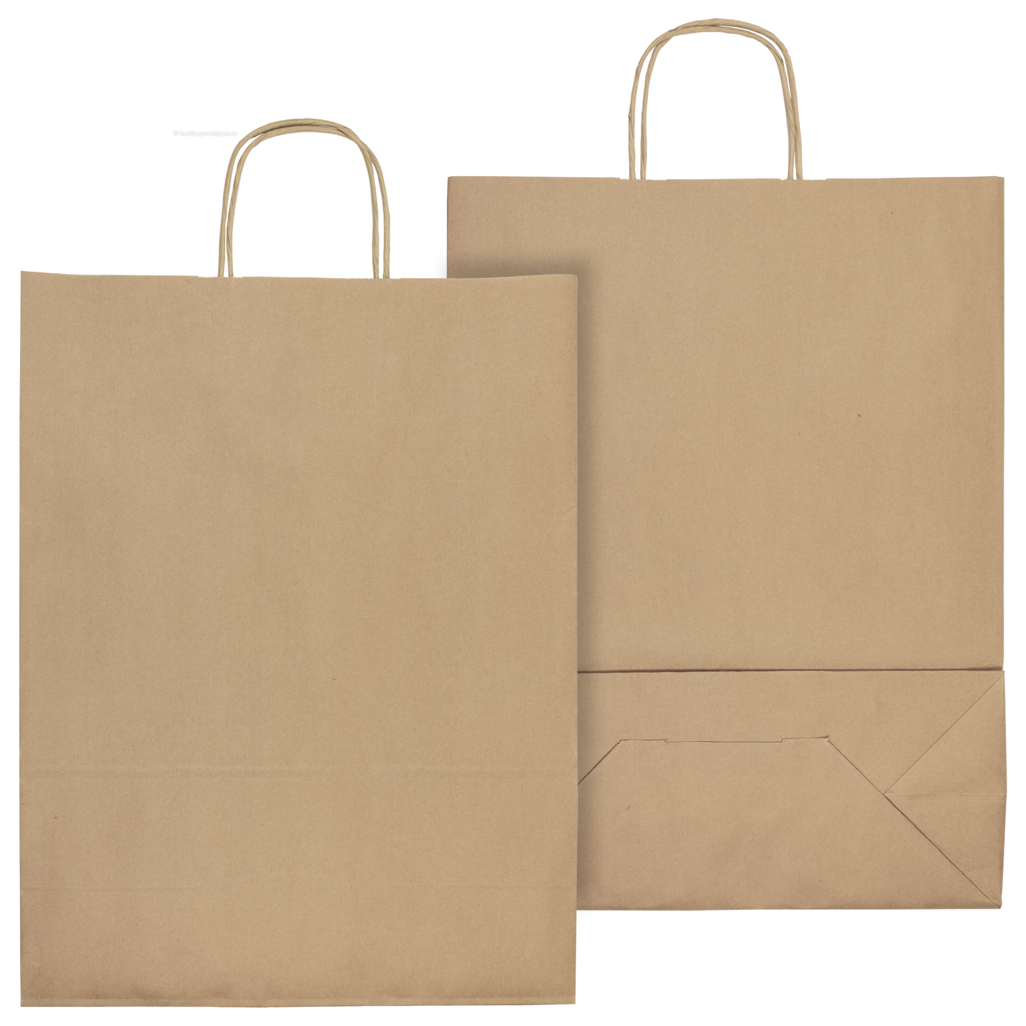 Order paper carrier bags with twisted handles online Bestbuyenvelopes.ie