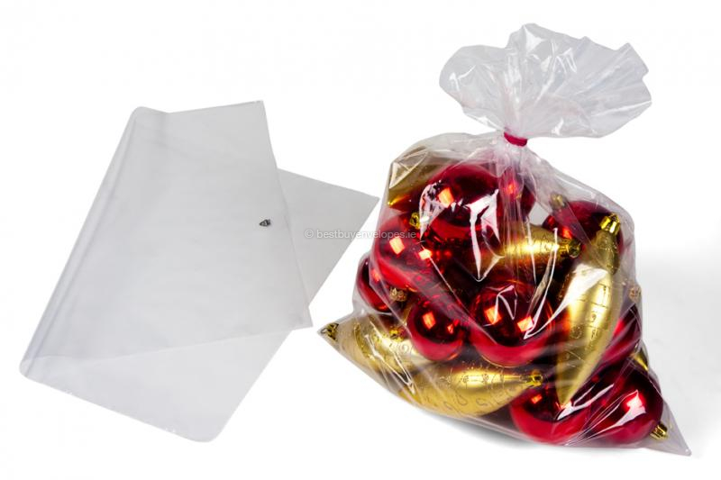 Order transparent plastic bags online Bestbuyenvelopes.ie